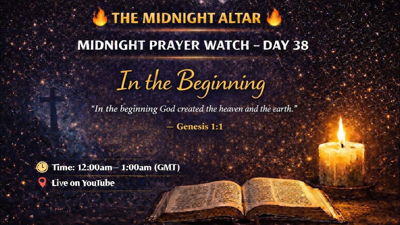 Midnight Prayer Watch | Day 38 | B|