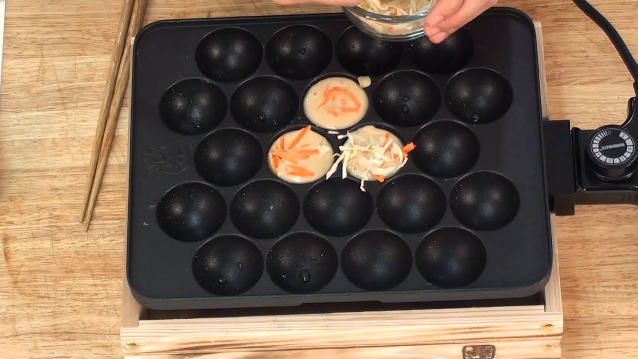 ทาโกะยากิ - ขนมครกญี่ปุ่น Takoyaki