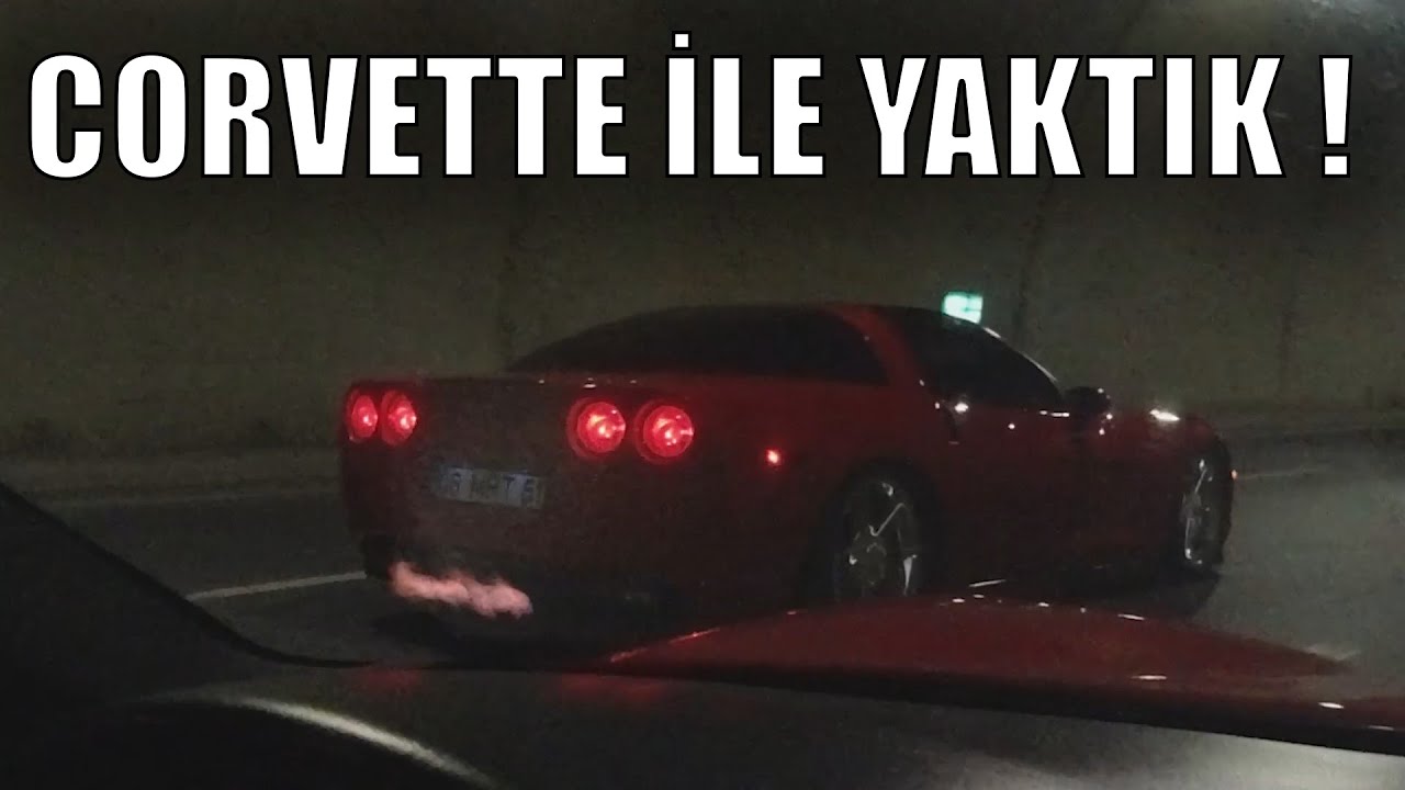 C6 VE C5 CORVETTE İLE GAZLADIK ALEVLENDİK / TRABZON GARAGE