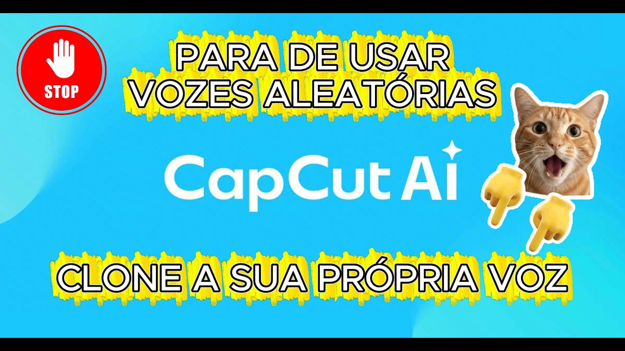CLONANDO A SUA PRÓPRIA VOZ PELO CapCut