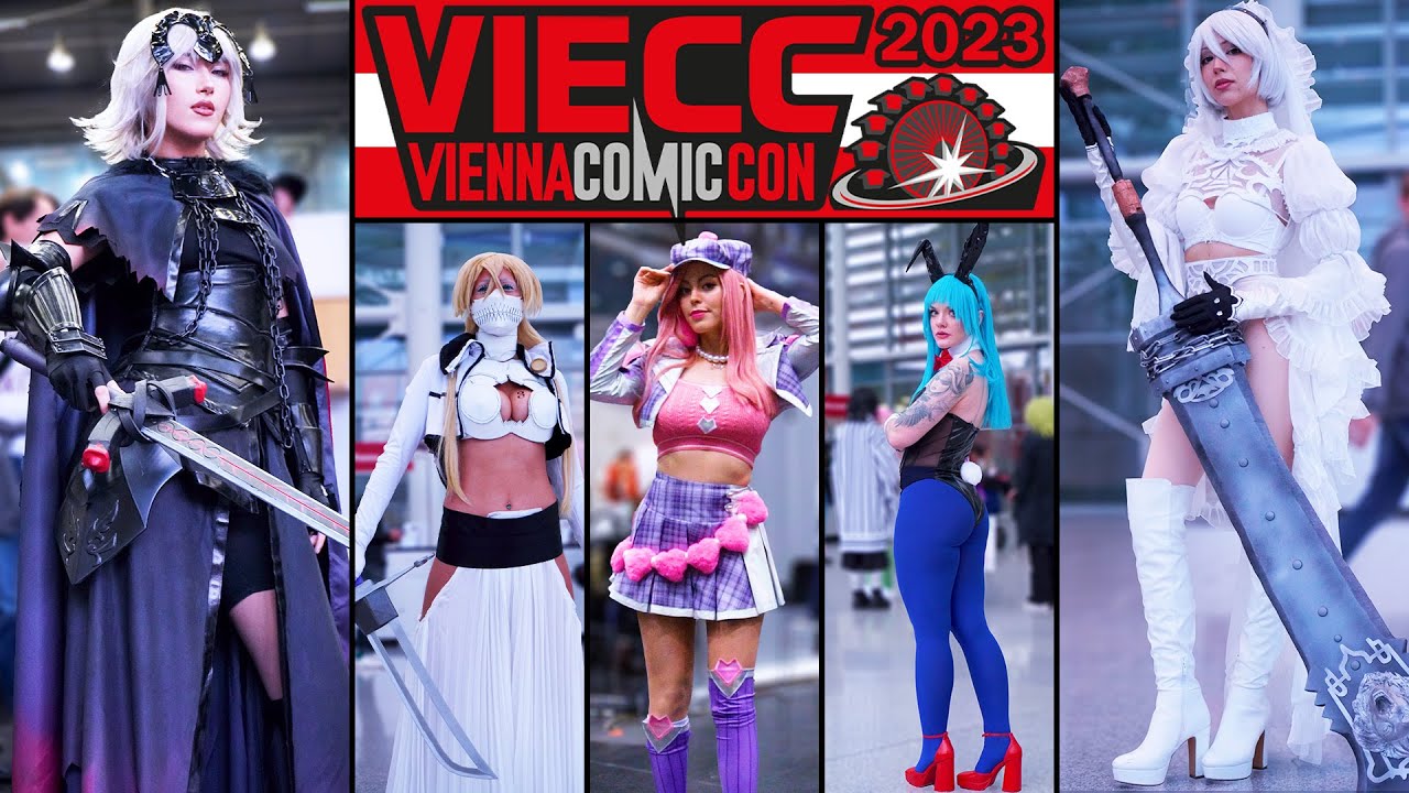 Vienna Comic Con 2023 | Cosplay Music Video | 4K UHD | VIECC  2023 | Messe Wien | Cosplay Austria