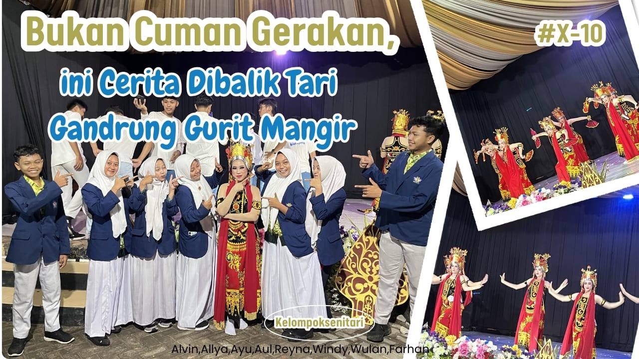 Bukan Cuman Gerakan, Ini cerita dibalik Tari Gandrung Gurit Mangir