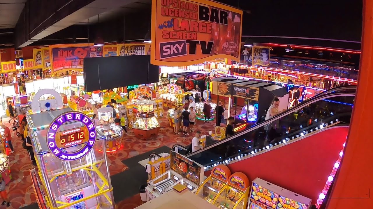 Video Game Arcade Tours - Olympia Leisure (Scarborough, UK) 🇬🇧