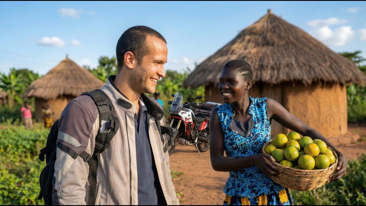 A Ugandan Girl Took Me to Her Village!