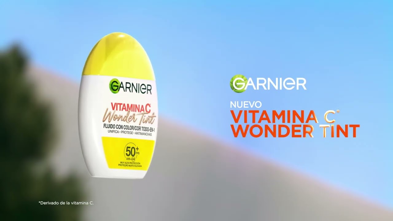 ¡NUEVO Wonder Tint Vitamina C de Garnier! 🙌 Efecto buena cara con FPS 50+ ☀️
