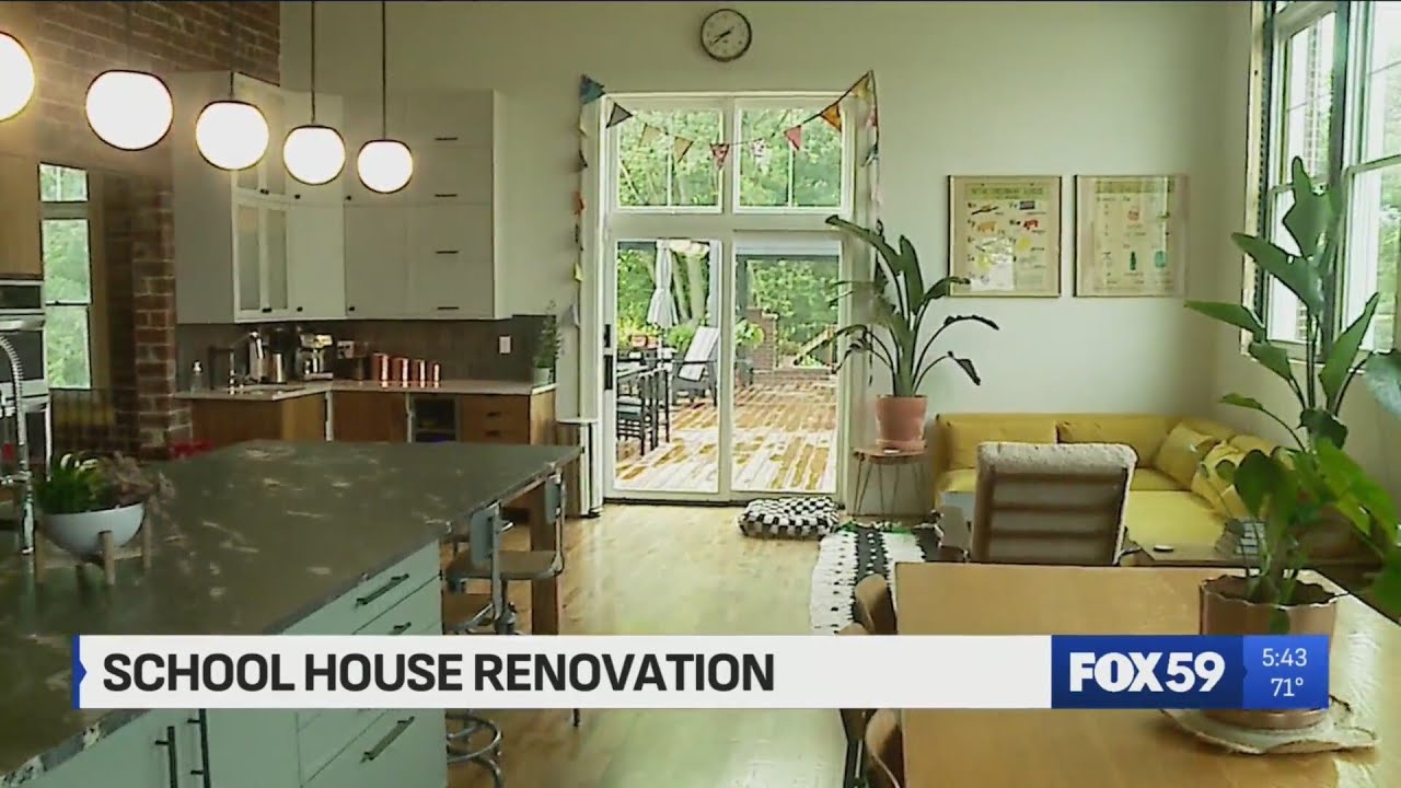 After years of renovations, family moves into old schoolhouse