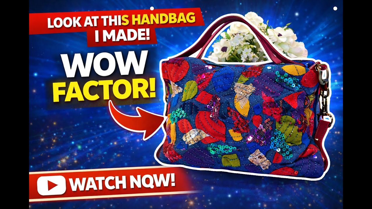 How To Sew Make Up Bag from OLD JEANS /DIY Tutorial 