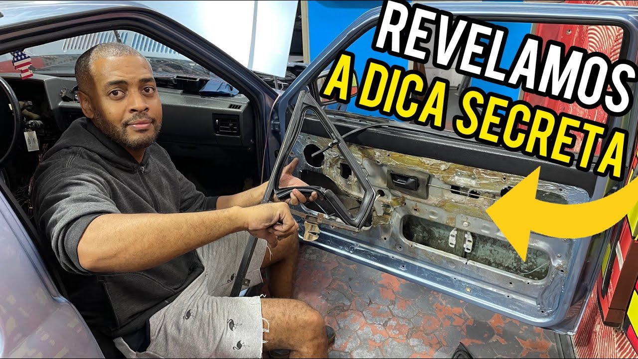 NESSE VÍDEO VAMOS TE ENSINAR A TROCAR A BORRACHA DO QUEBRA VENTO MUITO FÁCIL!!! | AMANTE DOS BAIXOS