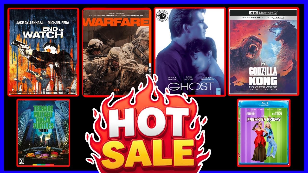 Amazon’s BIGGEST 4K & Blu-ray Sale EVER 🚨 50% OFF or MORE!