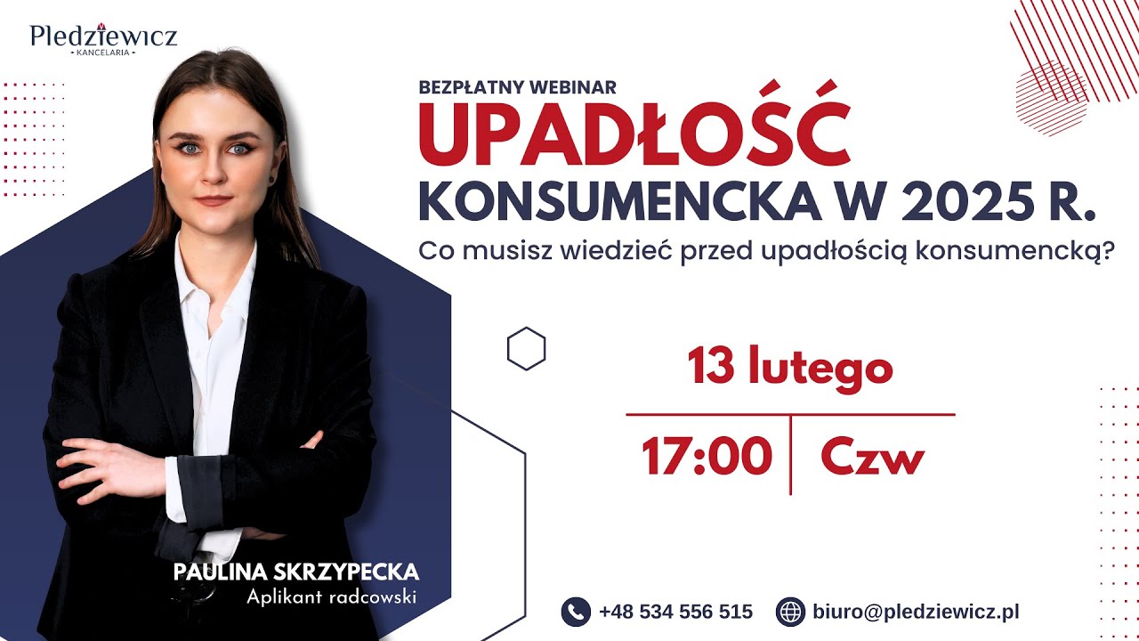 Upadłość konsumencka w 2025 r. | Co musisz wiedzieć przed upadłością konsumencką?
