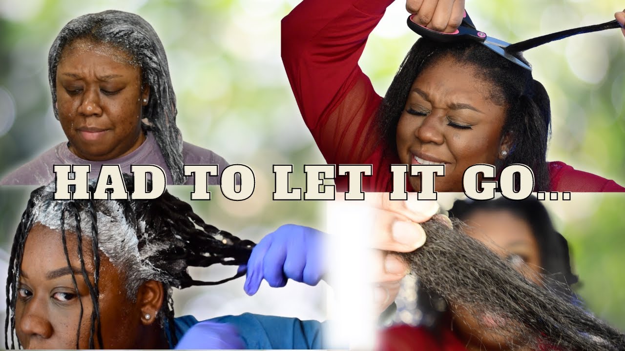 Relaxed my Hair after 11 years| 1 Year Relaxed Hair UPDATE + BIG CHOP #2?!
