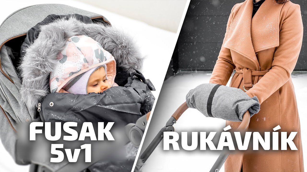 FUSAK DO KOČÁRKU SANEK GONDOLA SPACÁK - 5V1 / 4V1 / Rukávník