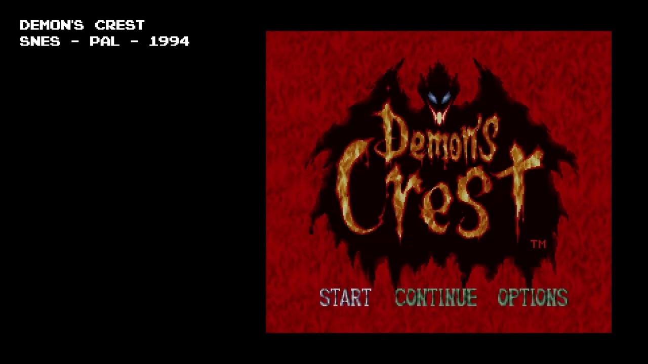 Demon's Crest SNES PAL - 100% - Gameplay No Commentary