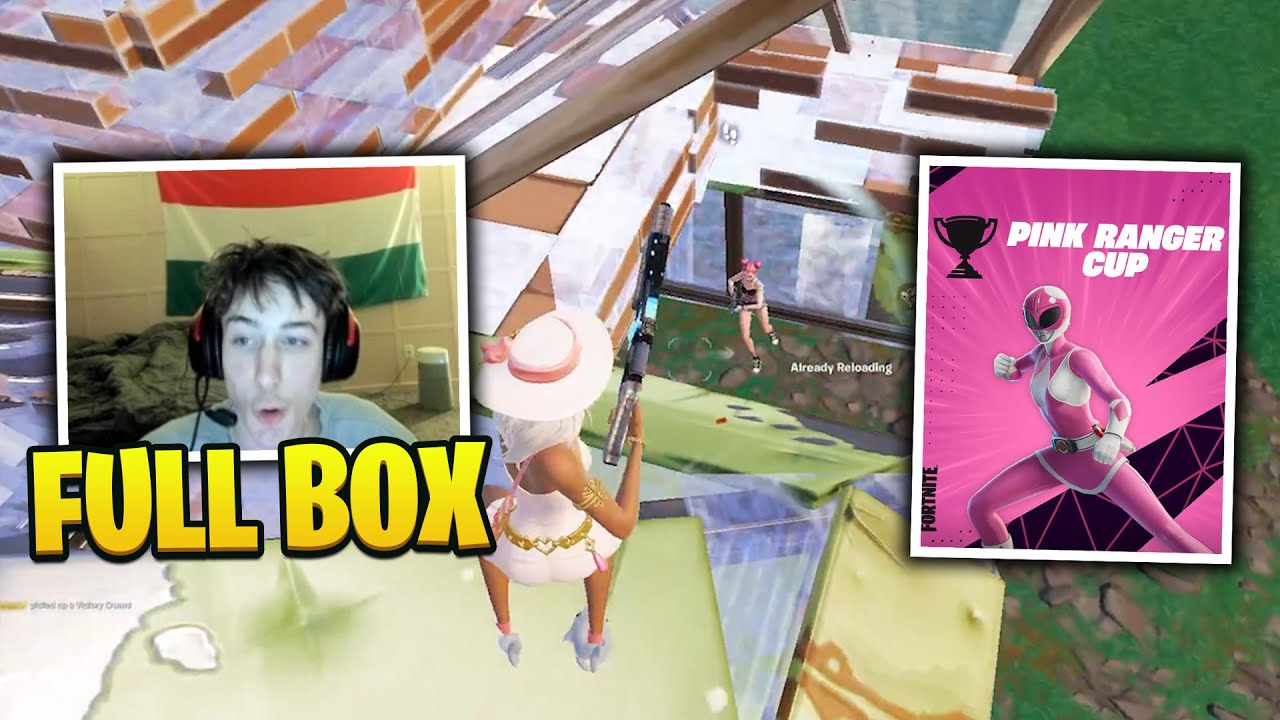 EU PeterBot FULL BOX Whole Pink Ranger Cup Lobby