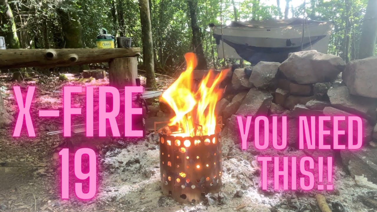 The X-FIRE 19 Camping Stove/Fire Pit - It’s Soooooo Hot!!!!