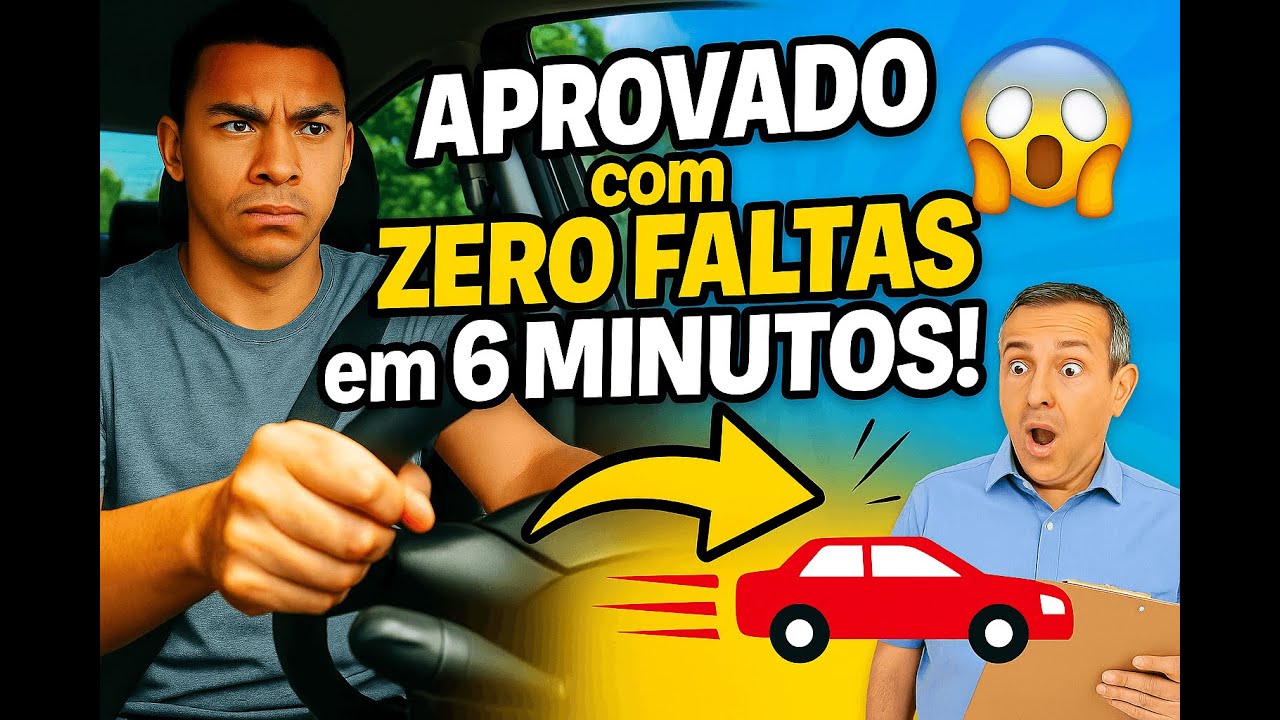 Examinador do DETRAN FICA IMPRESSIONADO/ PROVA/ CANDITADO/ AUTOESCOLA/ EXAME 😱🚗💨