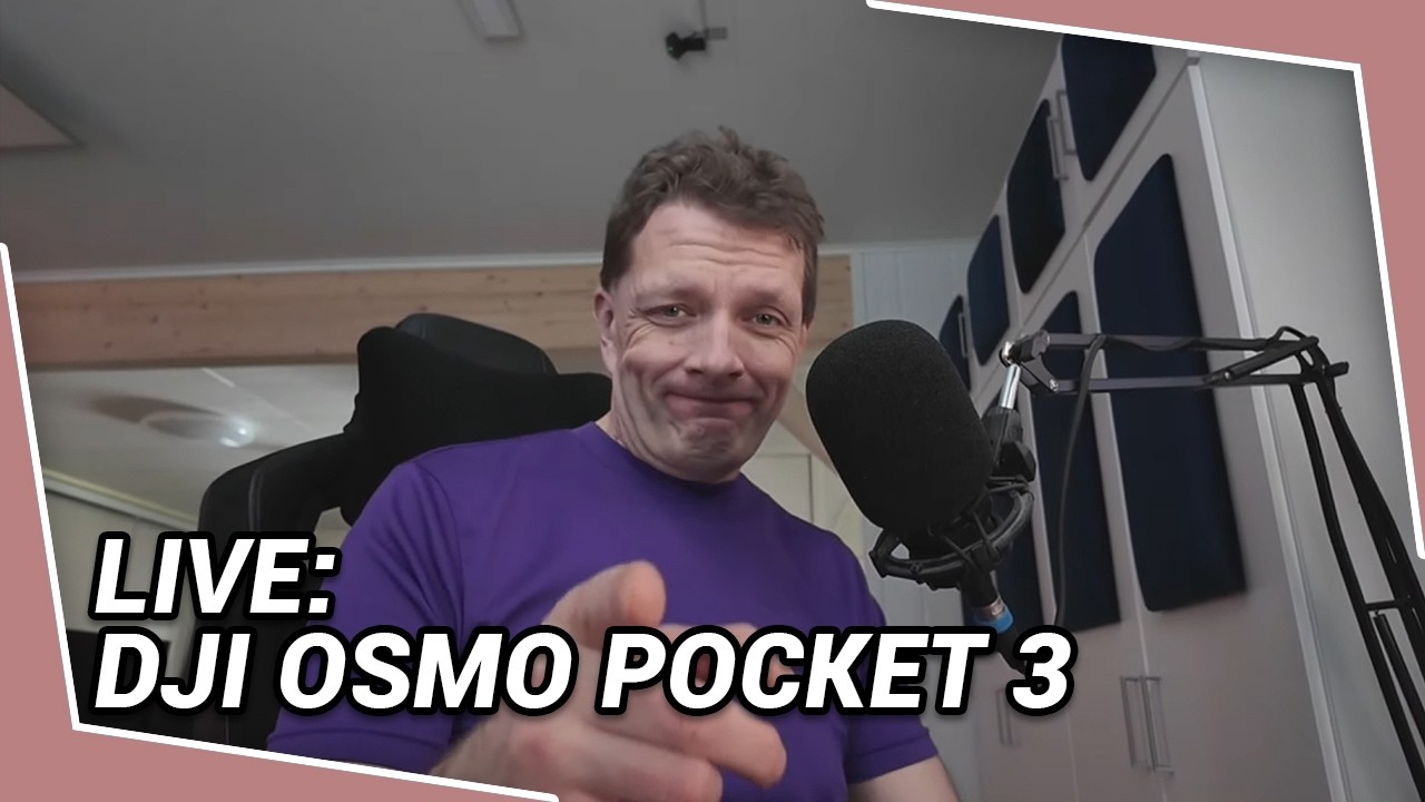 Testistream - DJI Osmo Pocket 3
