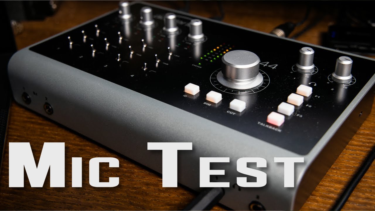 Audient iD44 for Professional Voiceovers | Unboxing, Setup, Impressions, Mic Test