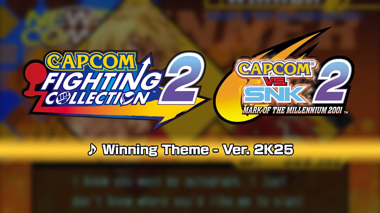 [Capcom Fighting Collection 2] Capcom vs SNK 2 Ver. 2K25 Music: Winning Theme
