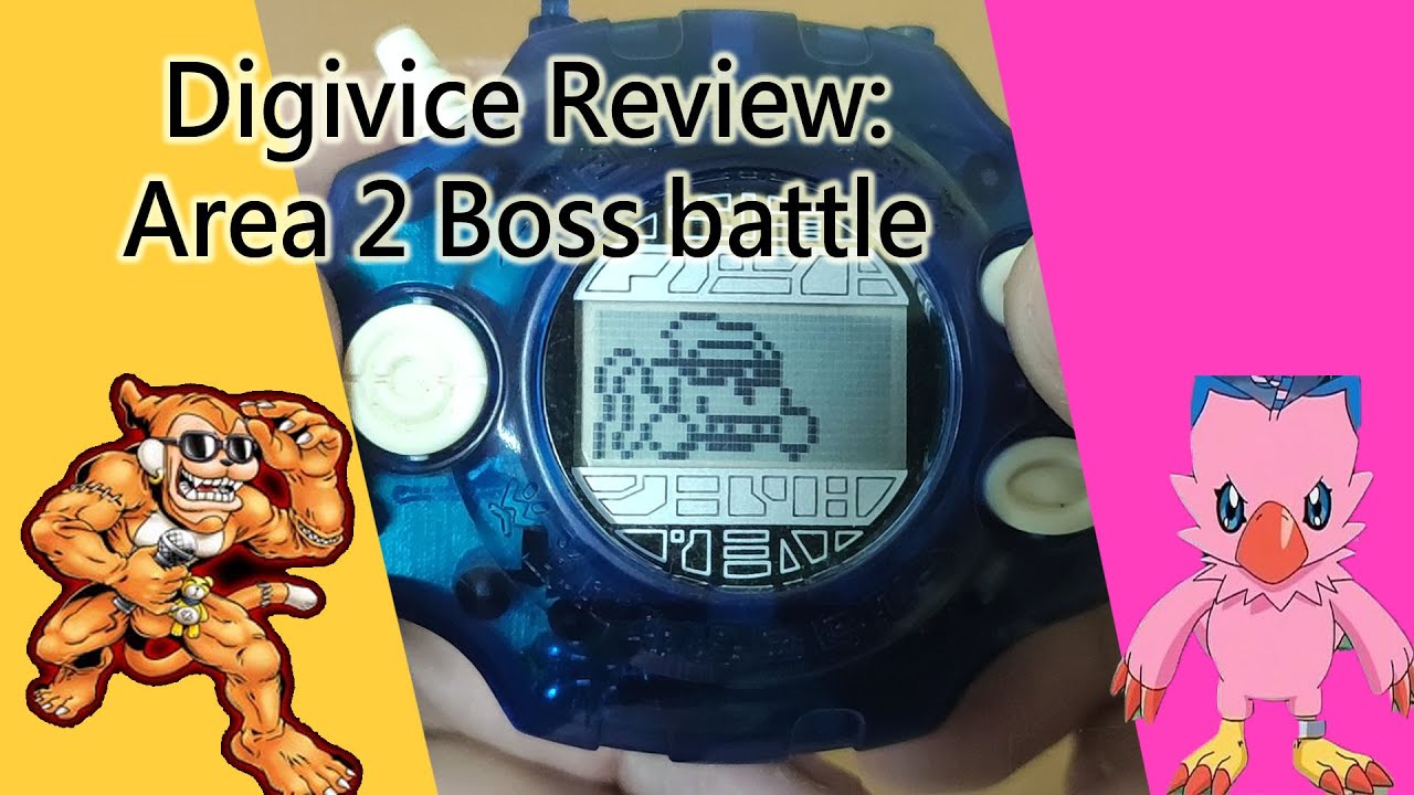 Digivice 1 Area 2 challenge!! Etemon vs Piyomon