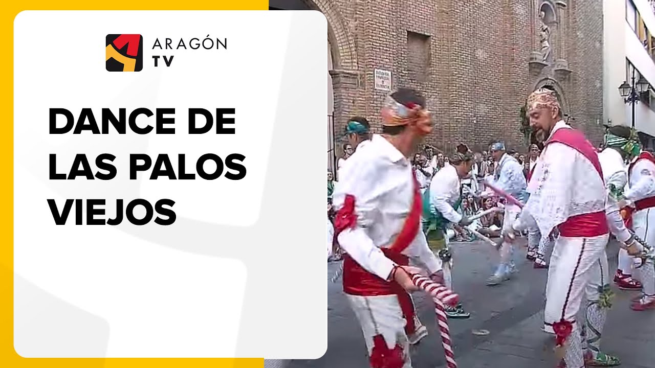 Dance de los palos viejos - Fiestas de San Lorenzo 2022