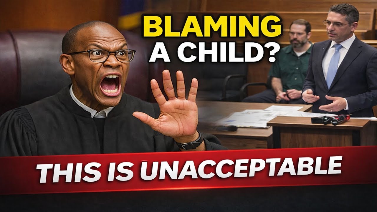 Furious Judge After Lawyer Blames a 12-Year-Old
