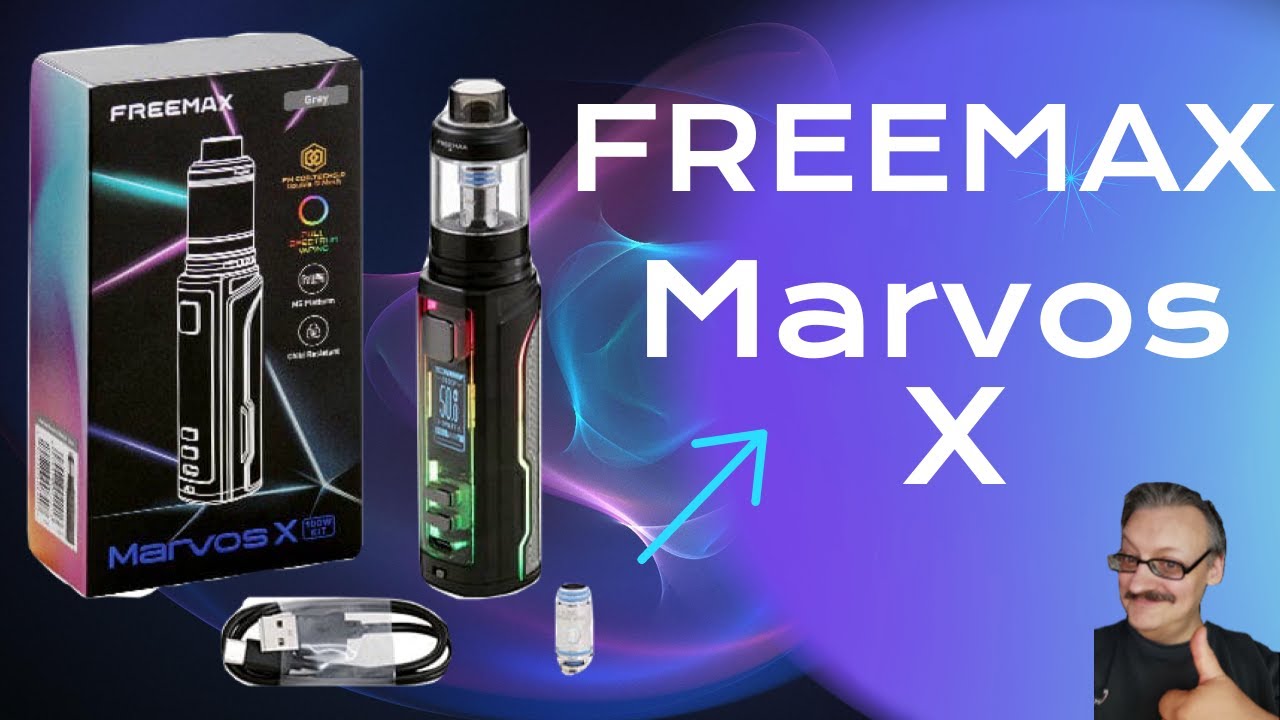 Freemax Marvos X 100W Kit Pod | LED Pod der es in sich hat | Ausf&uuml;hrliche Anleitung | Unboxing