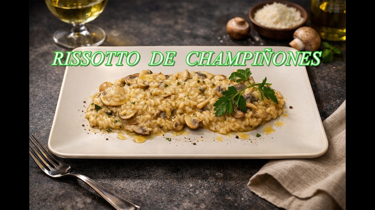 RISSOTTO DE CHAMPIÑONES