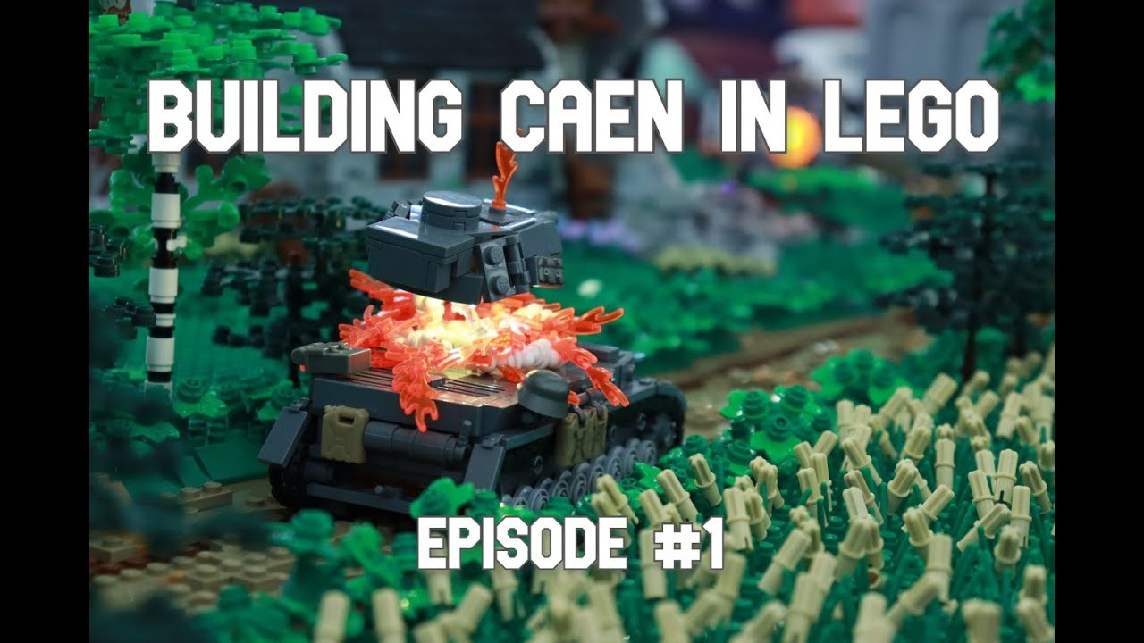 Building Caen in Lego - Week #1 - The Plan