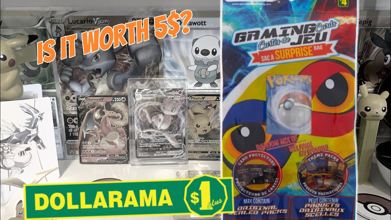 Can you profit off a Dollarama Pokémon pack? Let’s find out!￼