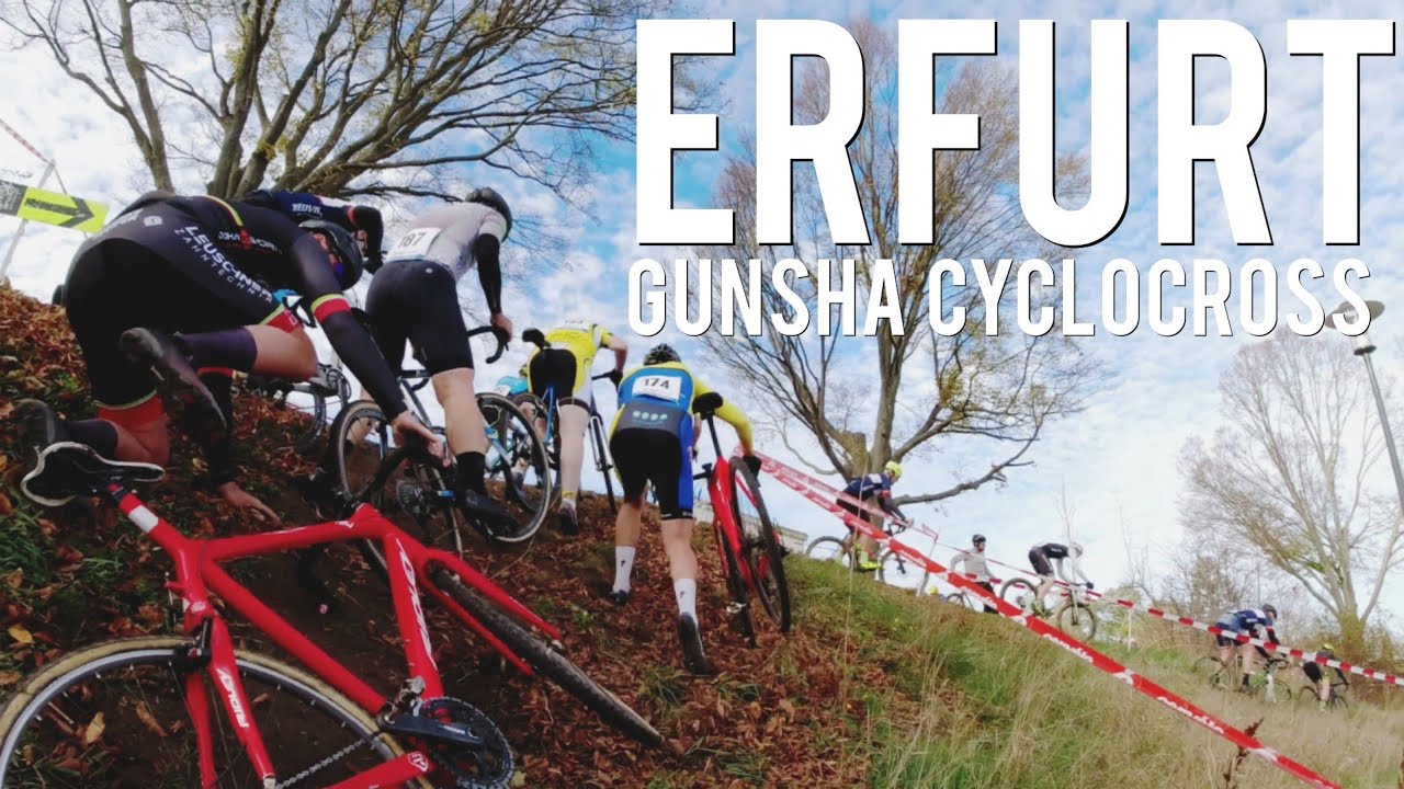 Cyclocross in Erfurt| Masters | 3. Lauf GUNSHA CROSS SERIE 22/23 | Onboard