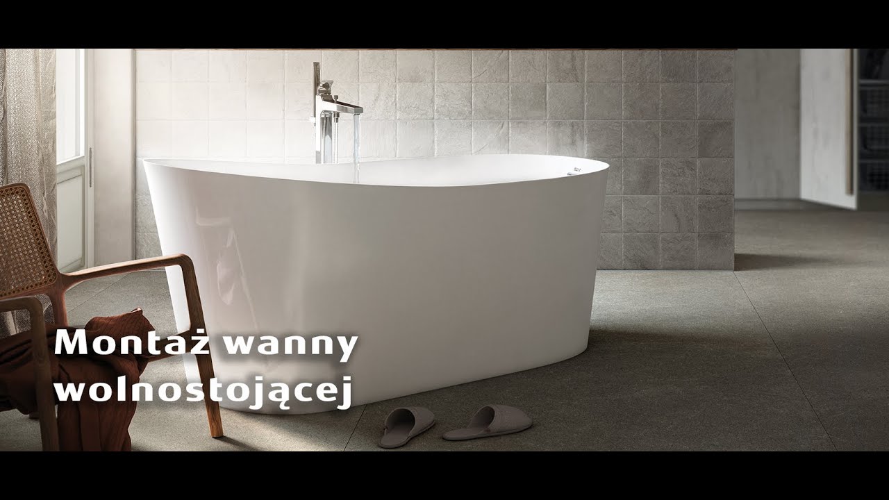 Montaż wanny wolnostojącej Maui krok po kroku | Instrukcja Roca