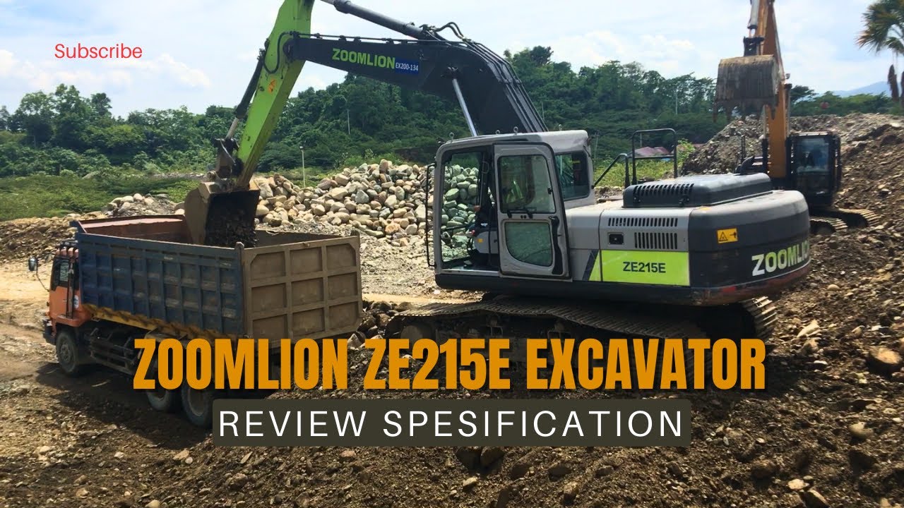 Zoomlion ZE215E Excavator Spesification Review