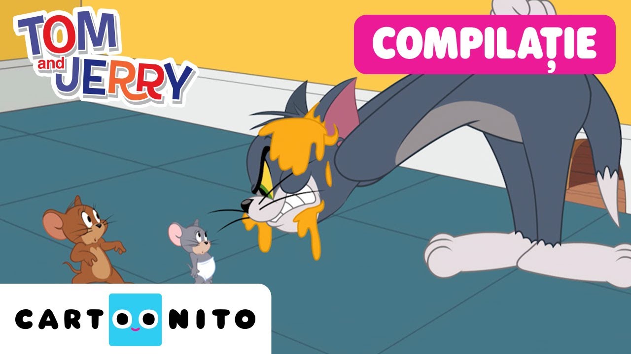 🧀 13 minute de HAOS cu Tom și Jerry! 