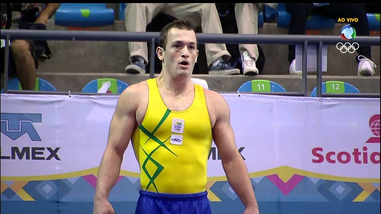 Pan Guadalajara 2011 | GINÁSTICA ARTÍSTICA | Salto Sobre a Mesa Masculino (Final) | Record HD