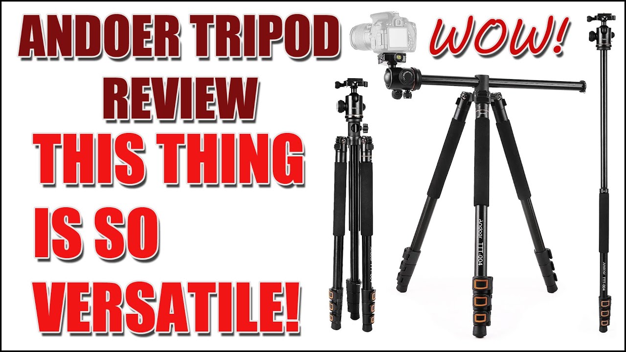 Andoer Camera Tripod With Removable Centre Column