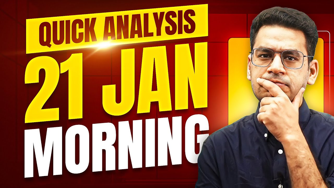 JEE Main 2026: 21 January Morning Shift | Quick Analysis | MathonGo | Anup Sir