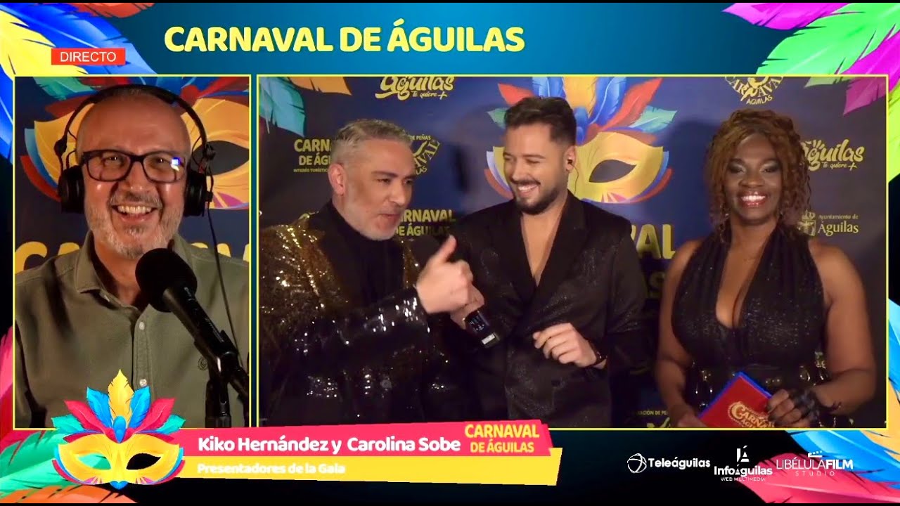 Retransmisión en directo - Gala XXII Concurso Nacional de Drag Queen Carnaval de Águilas