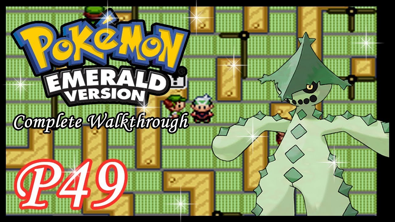 Pokemon Emerald - CW - Part 49: The Trick House (Puzzle 6) (HD 1080p)