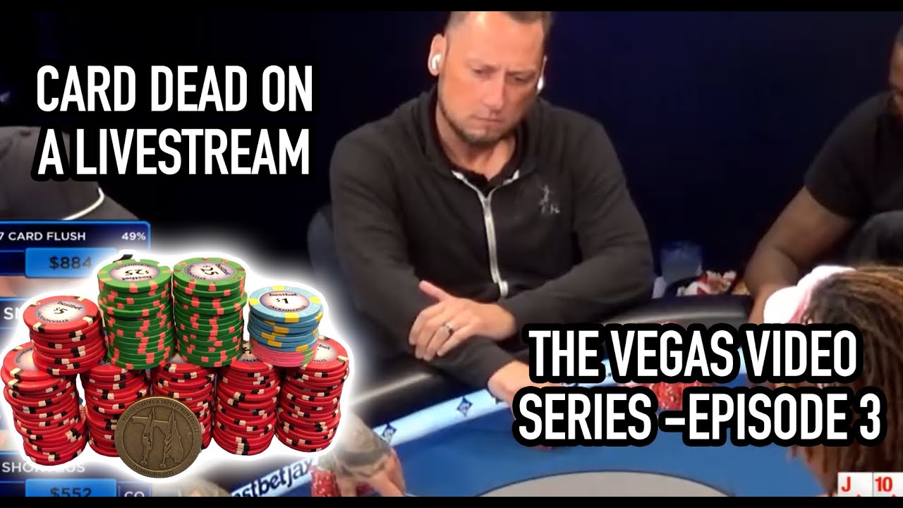 Nit Vlogger Blames Passive Play on Cards - The Vegas Video Series-Episode 3 #pokervlog