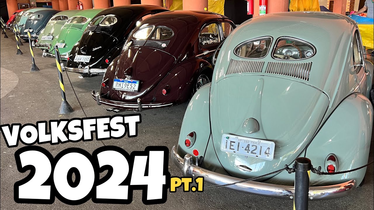 VOLKFEST 2024 - SÓ FUSCA ALEMÃO INSANO! **Pt. 1**