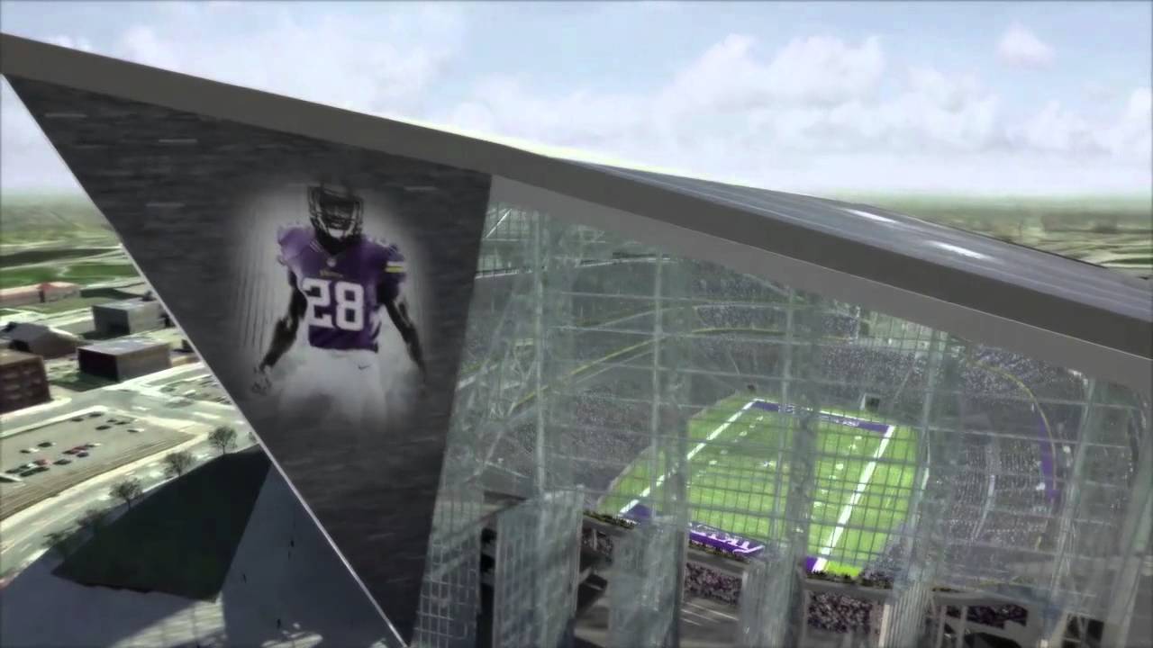 Fly Through the Minnesota Vikings New Stadium Design