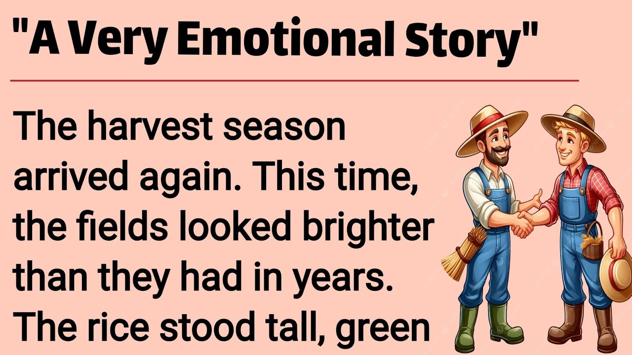 A Harwvest of tears and Hope | A beautiful story| English Revenue 👑