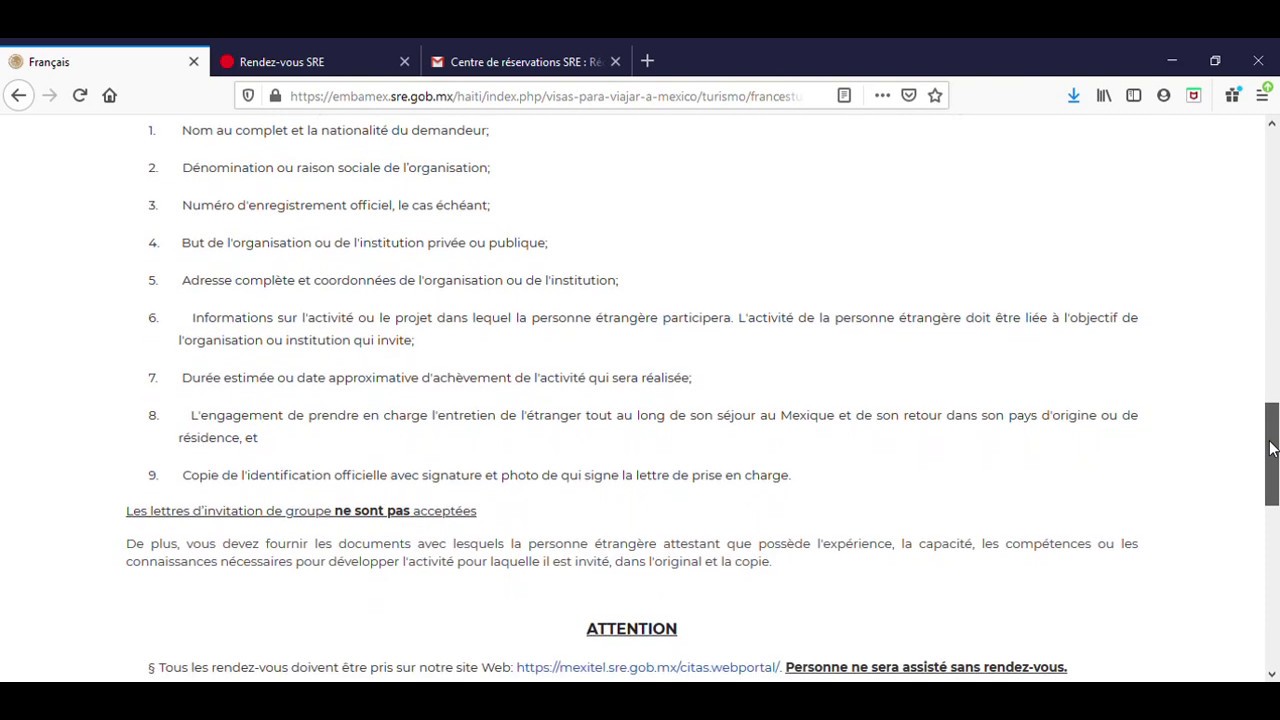 Kòman pouw fè demann Visa Mexique GRATIS an Haiti!