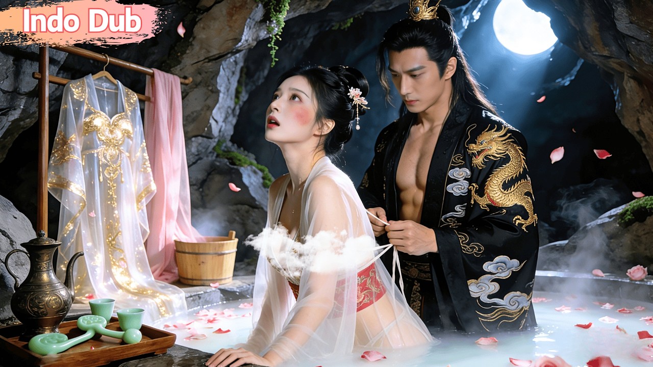 Mandi Tenang, Tahu-tahu Pangeran di Bayangan! Aku Hampir Jatuh, Dia Selamatkan dan Cium Mesra?