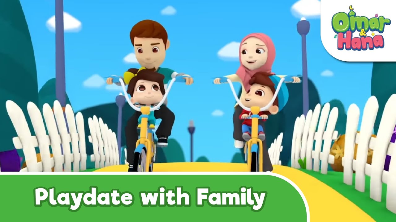 Playdate with Families | Islamic Series & Songs For Kids | Omar & Hana English