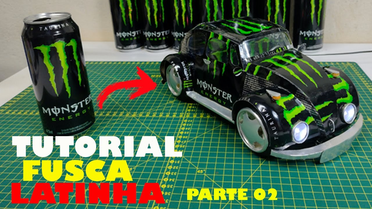 ✅(PASSO A PASSO) FUSCA DE ♻ LATINHA TUTORIAL [PARTE 02]