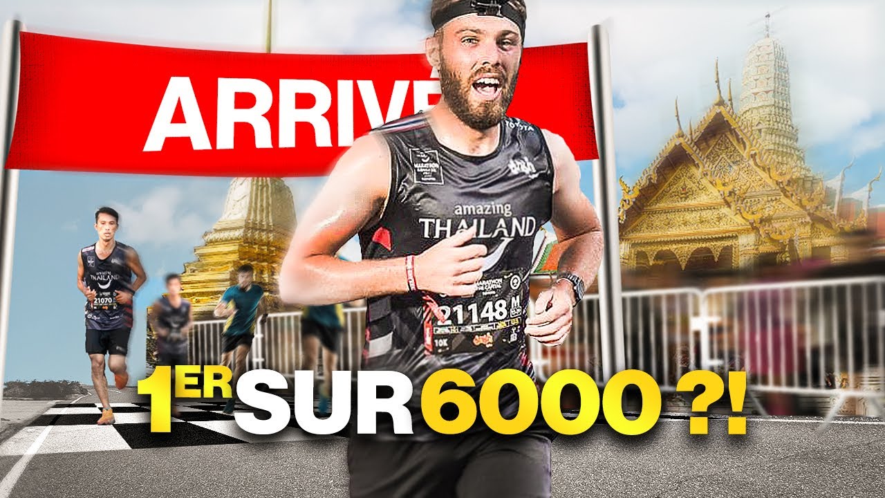 EN TETE DU 10KM DE BANGKOK DEVANT 6000 PARTICIPANTS !!?