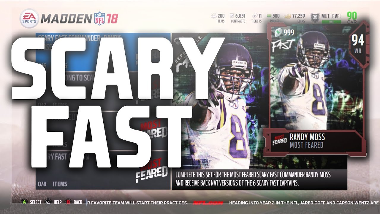 MUT 18 MOST FEARED RANDY MOSS, NEW SOLOS, NEW SETS!THE REST OF THE PROMO!!!| MADDEN 18 ULTIMATE TEAM