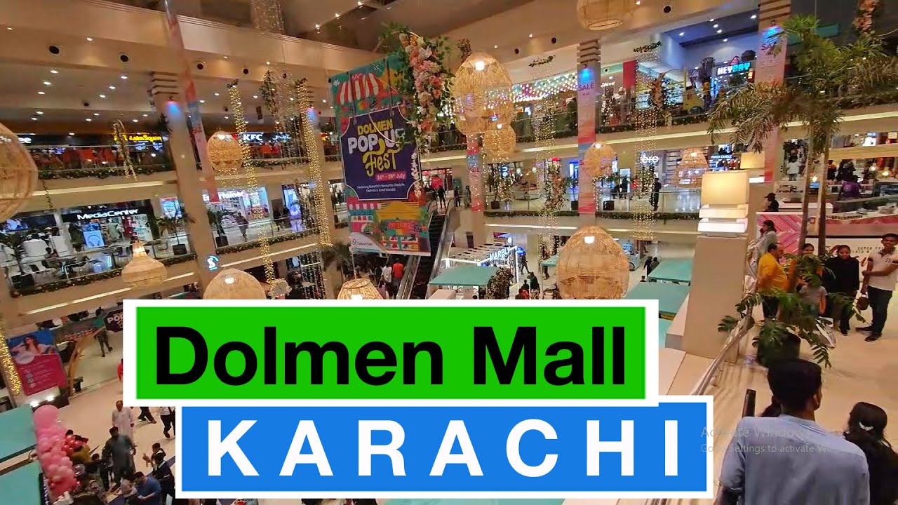 Dolmen Mall Clifton Karachi - Walking Tour @DolmenMall
